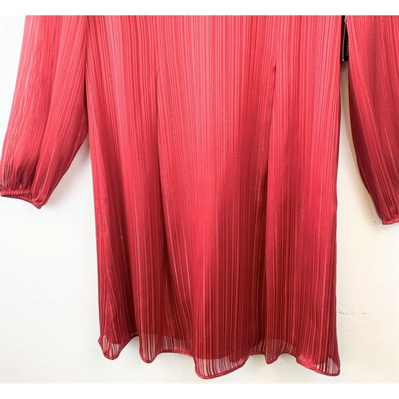 NWT INC International Concepts Metallic Shift Dress Size S - Picture 6 of 10